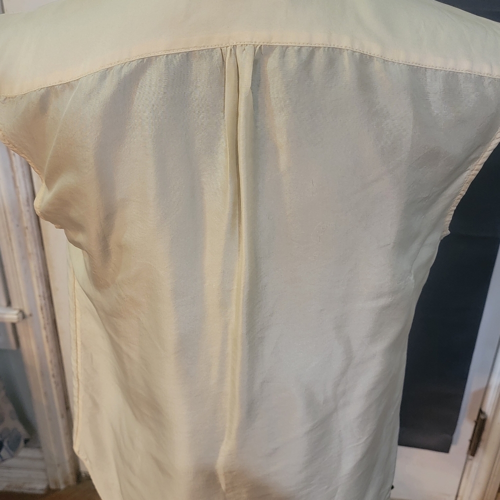 J. Crew Light Yellow Blouse - Picture 4 of 4